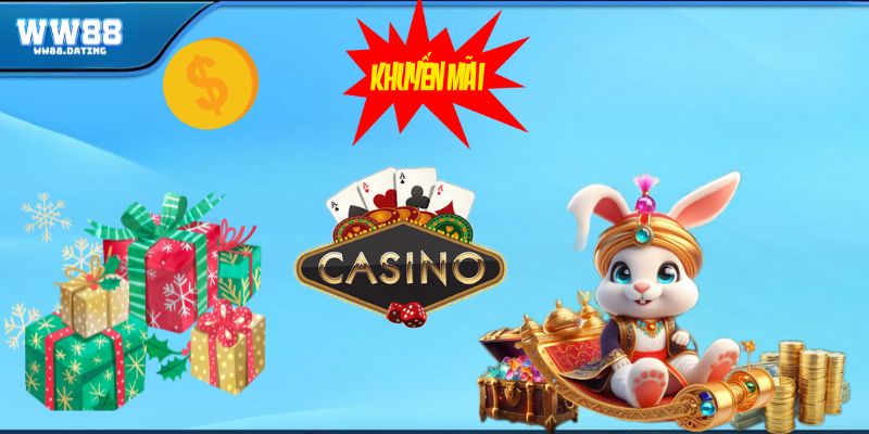 Khuyến mãi khủng tại sảnh live casino WW88